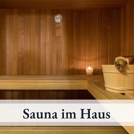 Blumenvilla 5 Mit Kueche, Balkon, Sauna Und Garten