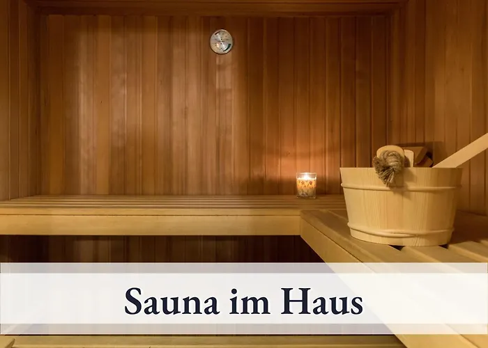 Blumenvilla 5 Mit Kueche, Balkon, Sauna Und Garten